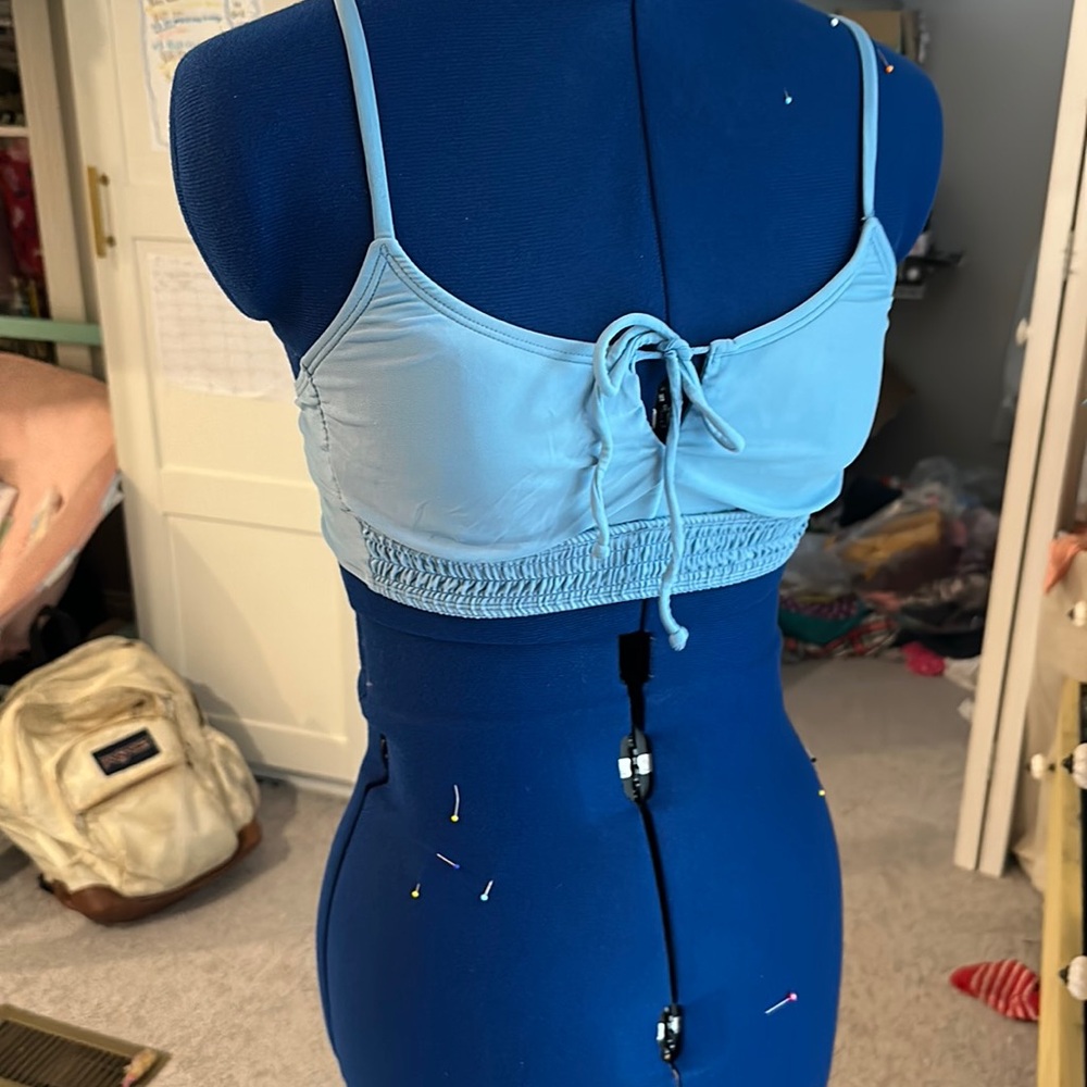 backless bakini top